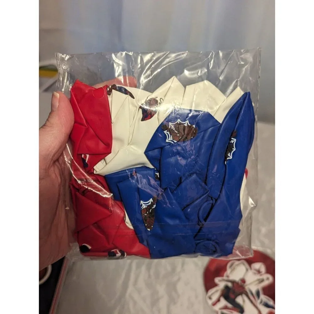 Spider Man Themed Birthday Party Supplies Banners, Toppers, Hanging Decorations